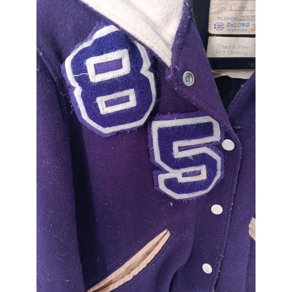 Delong Cheerleading Jacket Size 36  Cheer Vintage 1985 "Jenny" Duchesses - Picture 3 of 7